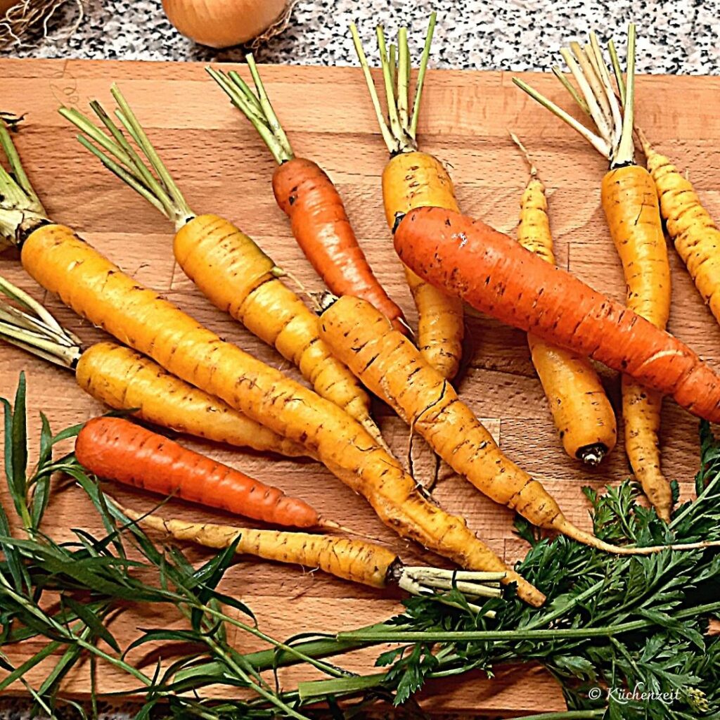 Biokarotten gelb und orange