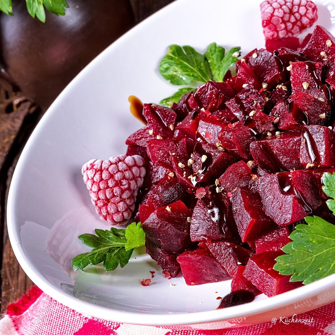 Roter Rüben Salat • selbst gemacht• Küchenzeit