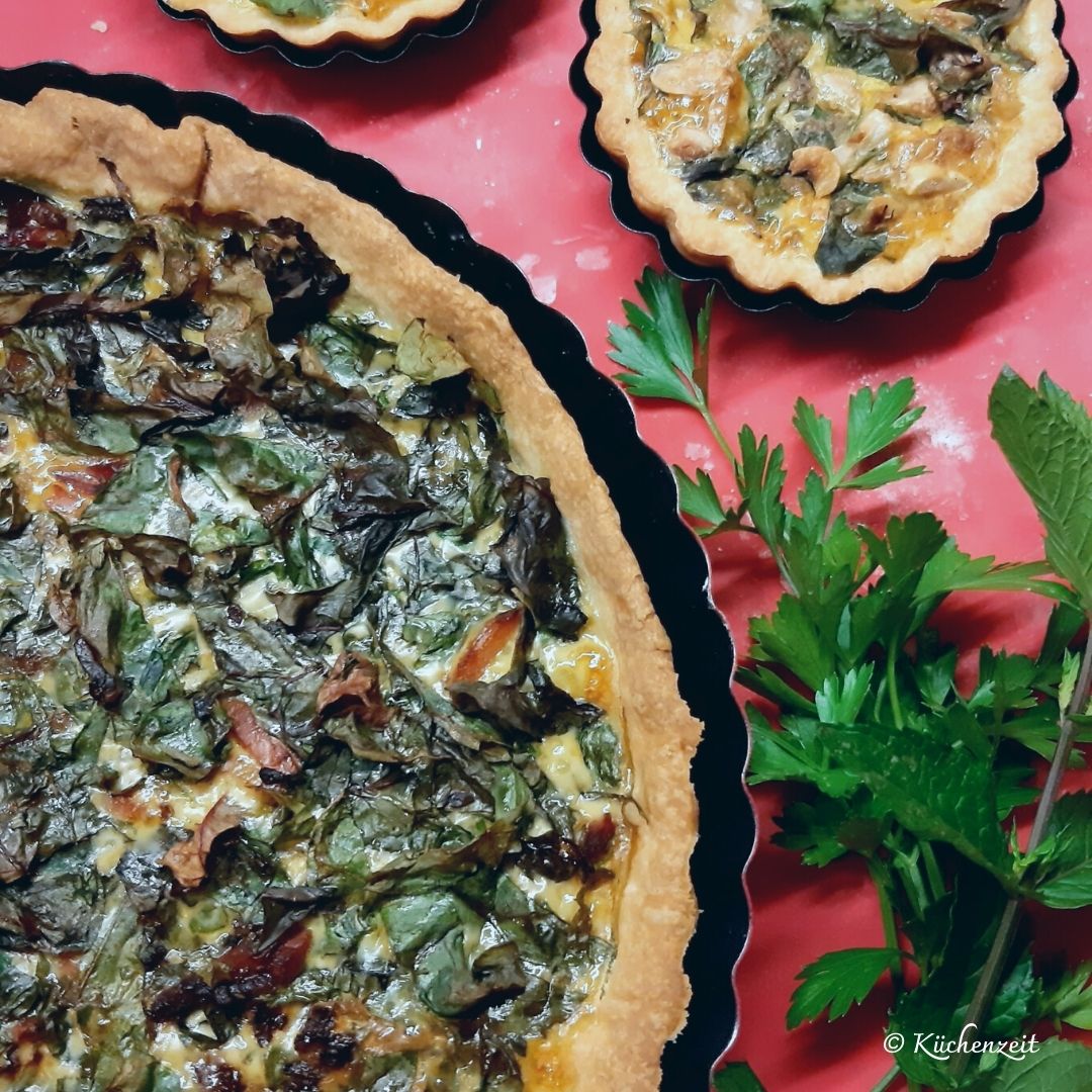 Quiche in Tarteform