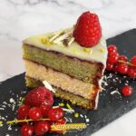 Torte mit weisser Schokolade